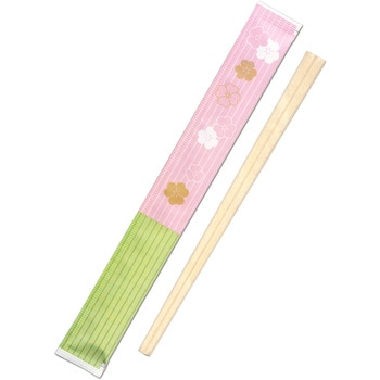 和柄完封箸 100膳入り 九州紙工