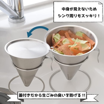 ステンレス三角コーナー円錐 アーネスト
