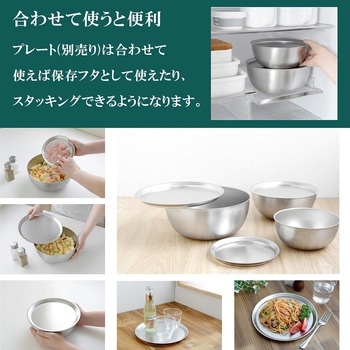 ボウル 新素材ステンレス「新銀河」使用 日本製 アーネスト