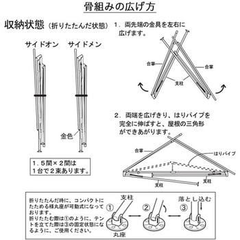 ひろびろ空間コンフォートテント 越智工業所