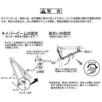 ひろびろ空間コンフォートテント 越智工業所