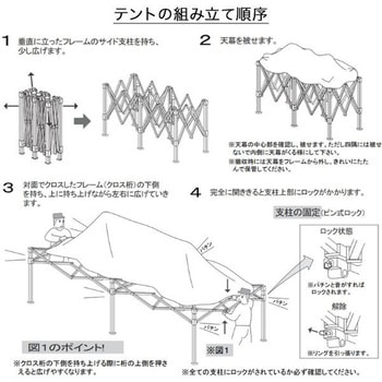 ワンタッチ モーメントテント 越智工業所