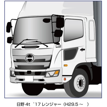 ワイパーブレード&アームセット エアロタイプ17レンジャー S/W JET INOUE(ジェットイノウエ)