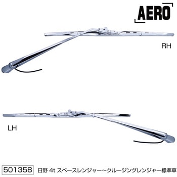 ワイパーブレード&アームセット エアロタイプ CL/RI/SPレンジャー S JET INOUE(ジェットイノウエ)