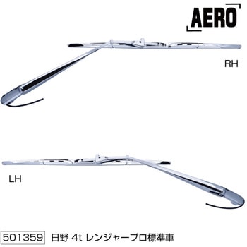 ワイパーブレード&アームセット エアロタイプ レンプロ S JET INOUE(ジェットイノウエ)