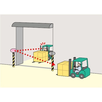コミー フォーク出口ミラー＜ガードポール用＞550×330 コミー