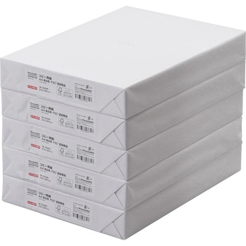 A4 5冊 コピー用紙 高白色 FSC(R)認証製品 1箱(500枚×5冊) モノタロウ 【通販モノタロウ】