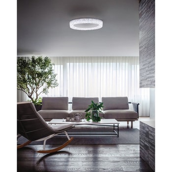 OL291633BR オーデリック CONNECTED LIGHTING 高演色LED ゴージャスリング 居室用シーリングライト オーデリック( ODELIC) 電球色～昼光色 Ra94 調光不可 適用畳数～12 OL291633BR - 【通販モノタロウ】