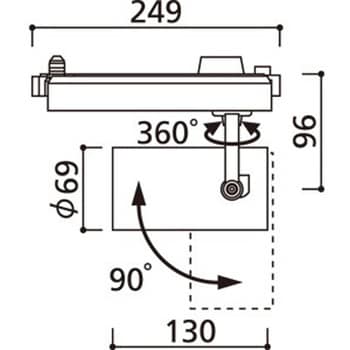 XS513128BC1 オーデリック LED スポットライト タンブラー 1台