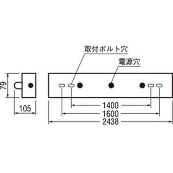 オーデリック LED-TUBE LED ベースライト 直付型 トラフ型 ODELIC(オーデリック)