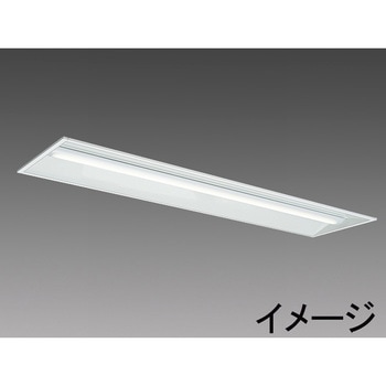 LEDライトユニット形ベースライト Myシリーズ 40形 埋込形 下面開放タイプ 300幅 三菱電機