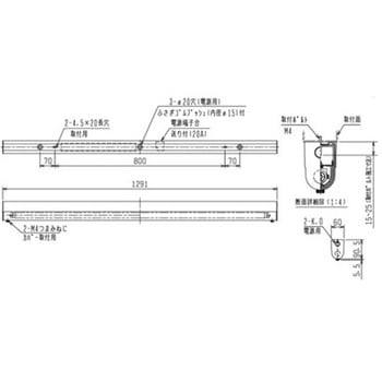 用途別照明 LED照明器具 直管LEDランプ搭載ベースライトLファインecoシリーズ クリーンルーム向け器具 三菱電機