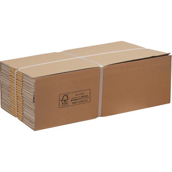 ダンボール箱 無地 Aフルート FSC(R)認証製品 モノタロウ