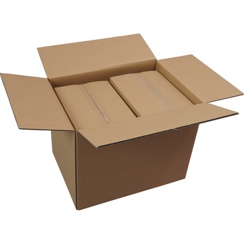 ダンボール箱 無地 Wフルート FSC(R)認証製品 モノタロウ
