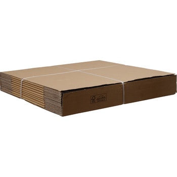 ダンボール箱 無地 Wフルート FSC(R)認証製品 モノタロウ