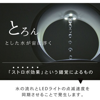 wasser_hum006 反重力デザイン 超音波加湿器 680ml 大河商事