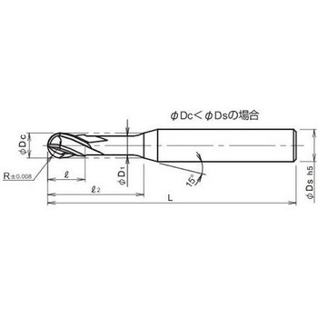 エンドミル DH-OCHB DIJET(ダイジェット工業)