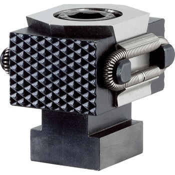 テーパー・ダブルクランプ、M12/口金、両側セレーション付 Roemheld Halder(ロームヘルド・ハルダー)