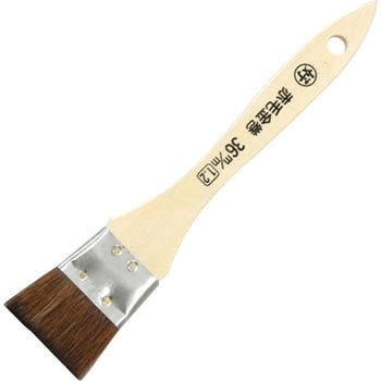 赤毛 金巻ラック刷毛 (B) 好川産業