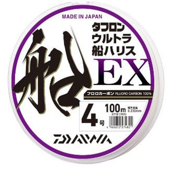 タフロン ウルトラ船ハリスEX ナチュラルクリアー ダイワ