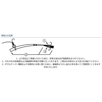 スペクトロン鮎 ダブルテーパーハリス2 クリア ダイワ