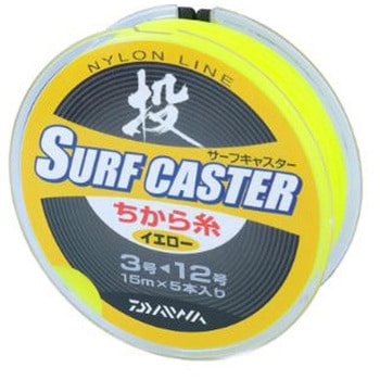 サーフキャスターちから糸 イエロー ダイワ
