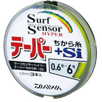 サーフセンサー ハイパーテーパー ちから糸+Si イエロー ダイワ
