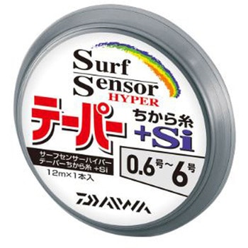 サーフセンサー ハイパーテーパー ちから糸+Si イエロー+ステルスゴールド ダイワ