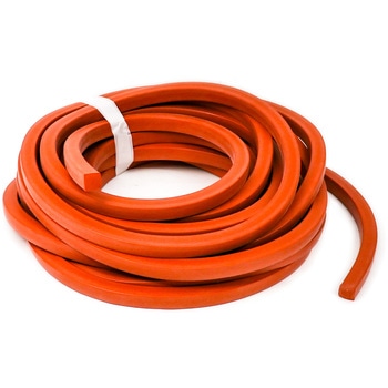 SR(シリコンラバー)スポンジ角紐・橙 ノーブランド