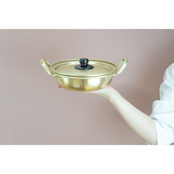 味覚探訪(韓国)浅型鍋18cm 和平フレイズ