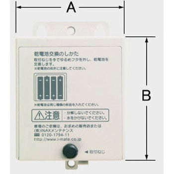 A-2217 コントローラーボックス(乾電池仕様) 1個 LIXIL(INAX) 【通販モノタロウ】