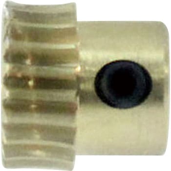 ウォームホイール モジュール0.5 黄銅 協育歯車