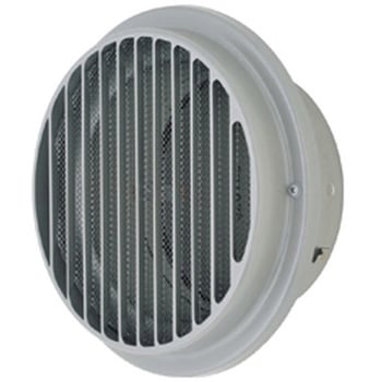 SUS製 ベントキャップ 縦ギャラリ 網5M FD120度 右吹き メルコエアテクノロジー(旧:メルコエアテック)