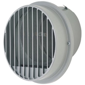 SUS製 ドレン皿付ベントキャップ 縦ギャラリ 網3M FD120度 右吹き ドレン皿内蔵タイプ メルコエアテクノロジー(旧:メルコエアテック)