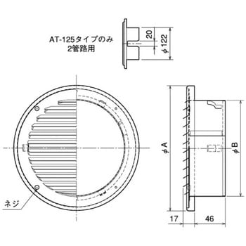 SUS製 薄形ベントキャップ 外向き横ギャラリ メルコエアテック 【通販