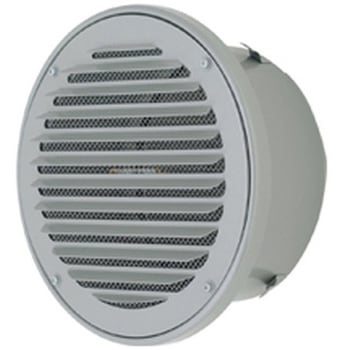 SUS製 薄形ベントキャップ 外向き横ギャラリ 網5M FD120度 メルコエアテクノロジー(メルコエアテック)