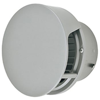 SUS製 丸形防風板付ベントキャップ 横ギャラリ FD120度 覆い付 メルコエアテクノロジー(旧:メルコエアテック)