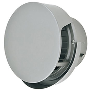 SUS製 丸形防風板付ベントキャップ 縦ギャラリ FD72度 覆い付 ワイド水切 メルコエアテクノロジー(旧:メルコエアテック)