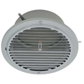 SUS製 軒天用ベントキャップ ギャラリ 網5M FD72度 左右両吹き メルコエアテクノロジー(メルコエアテック)
