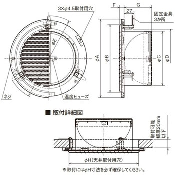 SUS製 軒天用ベントキャップ ギャラリ 網10M FD72度 片吹き メルコエアテクノロジー(メルコエアテック)