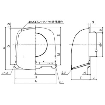 SUS製 深形フード 縦ギャラリ ワイド水切 - メルコエアテクノロジー(旧:メルコエアテック)