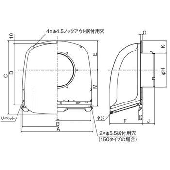 SUS製 防音形深形フード BL品 不燃・耐湿タイプ ワイド水切 メルコ