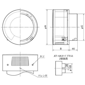 ベント キャップ 深 型 コレクション 寸法