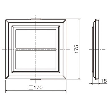 排気用グリル 交換用フィルター メルコエアテクノロジー(メルコエアテック)