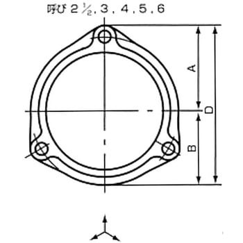 フランジ 排水鋼管可とう継手(MD継手) 東亜高級継手バルブ製造