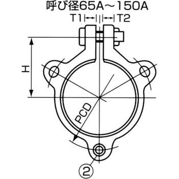 TM-G TMグリップ(圧送排水用グリップ) 排水鋼管可とう継手(MD継手) 1個