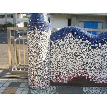クラッシュタイル施釉アクセントカラー 玉川窯業