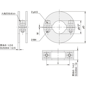 シャフトブラケット(丸シャフト用) ノーマルタイプ 岩田製作所