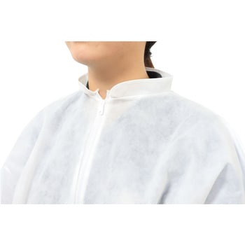 不織布つなぎ服スタンドカラータイプ グローブマニア(川西工業)