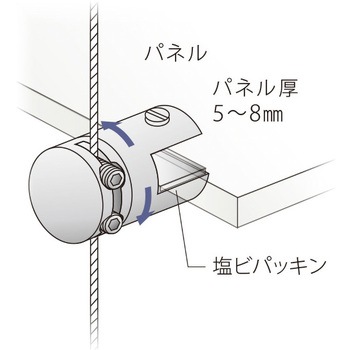 PS-30 パネルホルダーシングル 友屋